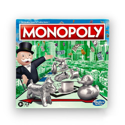 Hasbro Monopoly Classic mit neuen Gemeinschaftskarten und neuen Figuren Englisch
