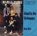 7" Mama’s And The Papa’s – Glad To Be Unhappy / Alternative-Sleeve /Germany 1967