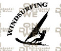 Aufkleber "Windsurfing 2"  Autoaufkleber, Funaufkleber,  surfen, Surfer, (1271)