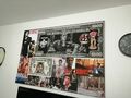 Scarface Toni Montana Poster Leinwand Wandbild 120x80cm the World is yours 