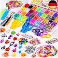 Loom Bänder Set für Armbänder 2800+ 36 Farben Loom Rubber Bands Kit Mit Ac