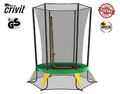 Crivit Kinder Trampolin Indoor Ø140cm Outdoor 180cm Gartentrampolin mit Netz NEU