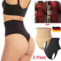 2-Pack Damen Bauchweg Slip Unterwäsche Shaper Shapewear Miederslip Figurformende