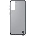 Samsung Clear Protective Cover Galaxy S21+ - Schutzhülle - transparent/schwarz