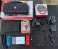 Nintendo Switch Konsole mit Joy-Con & Zubehörpaket, 128GB Speicherkarte