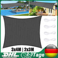 Sonnensegel Rechteckig Sonnenschirm Segel,Wasserdicht Sonnenschutz 3x4M | 2x3M