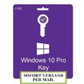 Windows 10 Pro Vollversion Key 32/64 Bit Original Aktivierungschlüssel