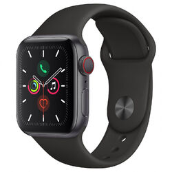 Apple Watch Series 5 (GPS + Cellular) 40 mm - OLED - Touchscreen - Space Gray