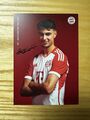 Aleksandar Pavlovic Auto FC Bayern München Autogramm Karte Set FCB