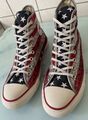 Converse All Star Chuck Taylor Amerika USA 🇺🇸  Flagge Gr. 41 Wie Neu 556818C