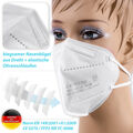 FFP2 Schutzmaske Mundschutz Maske 5-100x CE Zertifikat Mund Nase Atemschutzmaske