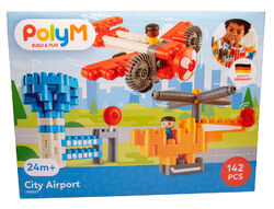 Baustein Stadt Flughafen Spielzeug Set Jungen