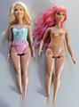 Barbie Puppen Mattel 2 Stück pink und blond vollschlank 2017
