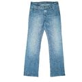 Closed Universal Stretch Jeans Hose Straight Leg Low Waist 44 D38 W29 L32 blau