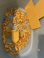 Lego Steine 500 g gelb Konvolut