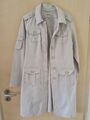 👛🧥Damen Mantel Trenchcoat beige Natur aus Baumwolle Gr.40 🧥👛