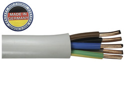 NYM J 3x1,5 3x2,5 5x1,5 5x2,5mm² Mantelleitung Elektroleitung Kabel 1-100m+