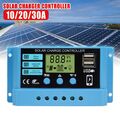 LCD Solar Laderegler Regulator Panel Controller 12V 24V Lifepo4 Lithium Batterie