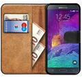 Schutz Hülle Für Samsung Galaxy Note 4 Handy Klapp Schutz Tasche Book Flip Case