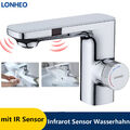 Infrarot Sensor Wasserhahn Automatik Waschtischarmatur Waschbecken Mischbatterie