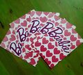 5 Barbie Postkarten Postkartengrösse Rosa Pink Lila Herzen Herzchen NEU ! 💘🥰💖