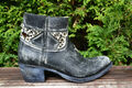 Sendra Gr.37 Stiefeletten Cowboy Boots Vintage Style Kurzstiefel Cowboystiefel 