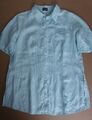 SAMOON BY GERRY WEBER DAMEN LEINEN BLUSE GR.44 46 PASTELL GRÜN