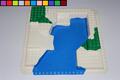 Lego Duplo - große 3D Bauplatte - 38 x 38 cm - Zoo Polartiere Aquapark - Platte