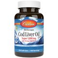 Carlson Labs, Cod Liver Oil, 1000mg, 250 Weichkapseln - Blitzversand