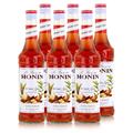 Monin Sirup Winter Spice 700ml - Cocktails Milchshakes Kaffeesirup (6er Pack)