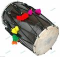 Musical Punjab Bhangra Dhol Hochzeit Mango Holz Musikinstrument Mit Beutel