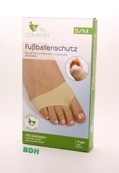 1 Paar Fussballen Polster Fußballenschutz Hallux Gelkissen Fußballenkissen NEU