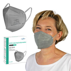 100x Atemschutzmasken FFP2 Masken Masken EN 149 Staubmasken Einzeln Verpackt