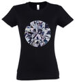 Diamond I Damen T-Shirt Diamant Diamanten Juwel Juwelen Reflektor Kristall