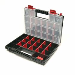 2er Set NORS DUO Sortimentskasten Sortierbox Kleinteilemagazin Toolbox Lagerbox