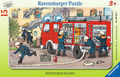 15 Teile Ravensburger Kinder Rahmen Puzzle Mein Feuerwehrauto 06321