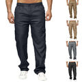 Herren Jogger Cargo Hose Chino Outdoor Freizeithose Army Sweatpants Arbeit Hosen