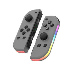 Joy Con Controller mit LED, inkl. Handschlaufen, 2er Set für Nintendo Switch