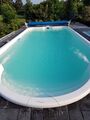 Gfk Schwimmbecken 7,00x3,20x1,50 Swimming Pool Zubehör Einbaubecken Komplettset