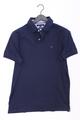 ⭐ Tommy Hilfiger Poloshirt Slim T-Shirt für Herren Gr. 52, L Kurzarm blau ⭐