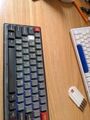 Mechanische Gaming Tastatur,68 Tasten TKL Kompakt Layout,Pro USB-C Kabel 2.4 USB