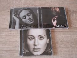 ADELE 3 CD Musik Sammlung 19 + 21 + 25