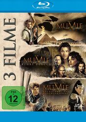 Die Mumie 1+2+3 - Trilogie ((3 on 1)) # 1-BLU-RAY-NEU