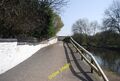 Foto 6x4 Brent Valley Spaziergang über den Fluss Brent Ealing c2014