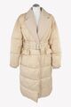 Riani Damen Jacke Gr. 38 (FR 40) Beige Jacke Steppjacke  Mantel