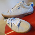 Superdry 43 Herren Leder Sneaker Co Tokio Japan Sport Schnür Halb Schuhe weiß