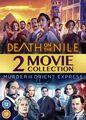 Death On The Nile/Murder on the Orient Express DVD Double Pack [2022], New, dvd