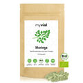 Moringa Bio Veganes Proteinpulver Ernährung Kapseln 120 Stück 40 Tage Vorrat 400