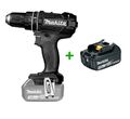 Makita DHP482Z Akku-Schlagbohrschrauber 18V schwarz/black Aktion + 1x Akku 3Ah