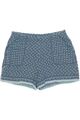 Dunque Shorts Damen kurze Hose Hotpants Gr. EU 40 Baumwolle Blau #lynaowp